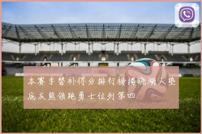 本赛季替补得分排行榜揭晓湖人垫底灰熊领跑勇士位列第四